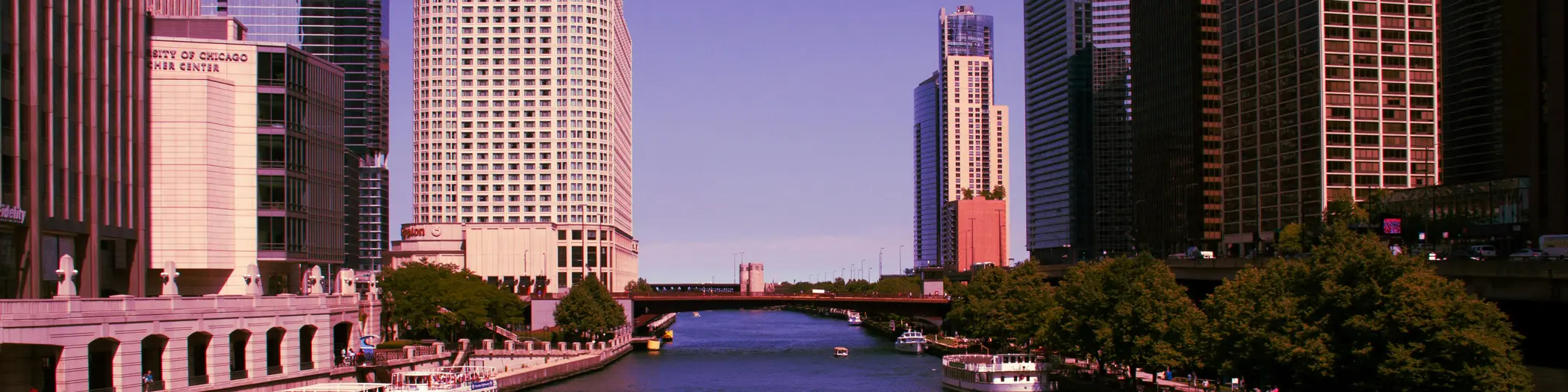 Chicago River | Breast Cancer Donation