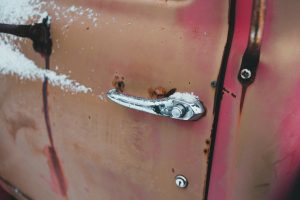 Door of old timer cars | Breast Cancer Car Donations